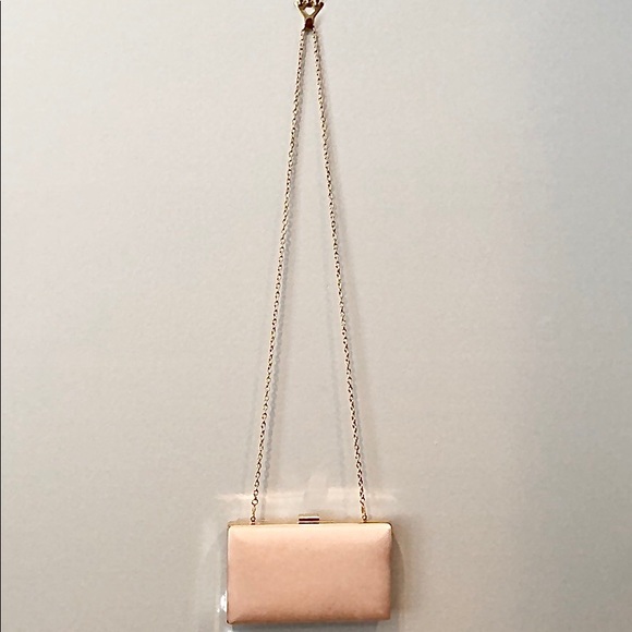 Charming Charlie Handbags - *6 for $30* Charming Charlie blush pink clutch